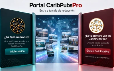 Hay algo discretamente absurdo en la publicación moderna, especialmente en el Caribe