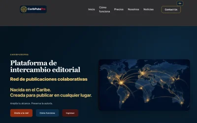 Hay algo discretamente absurdo en la publicación moderna, especialmente en el Caribe