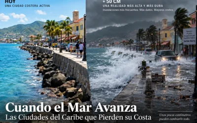Cuando el mar avanza: las ciudades del Caribe que se quedan sin costa